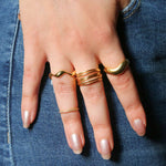 Load image into Gallery viewer, Eve | Anello in argento per nocca