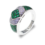 Load image into Gallery viewer, White Emerald | Bague Argent