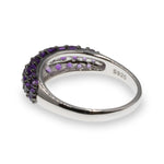 Load image into Gallery viewer, Purple Pavé | Bague Argent