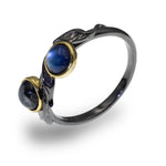 Load image into Gallery viewer, Twin Moons | Bague Argent