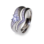 Load image into Gallery viewer, Stackable Heart | Anello Argento