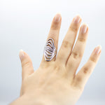 Load image into Gallery viewer, Wavy | Anello Argento