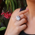 Load image into Gallery viewer, Shell | Bague Argent