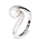 Load image into Gallery viewer, Pearl | Anello Argento