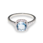 Load image into Gallery viewer, Sky Blue | Anello Argento