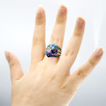 Load image into Gallery viewer, Blue Lagoon | Anello Argento