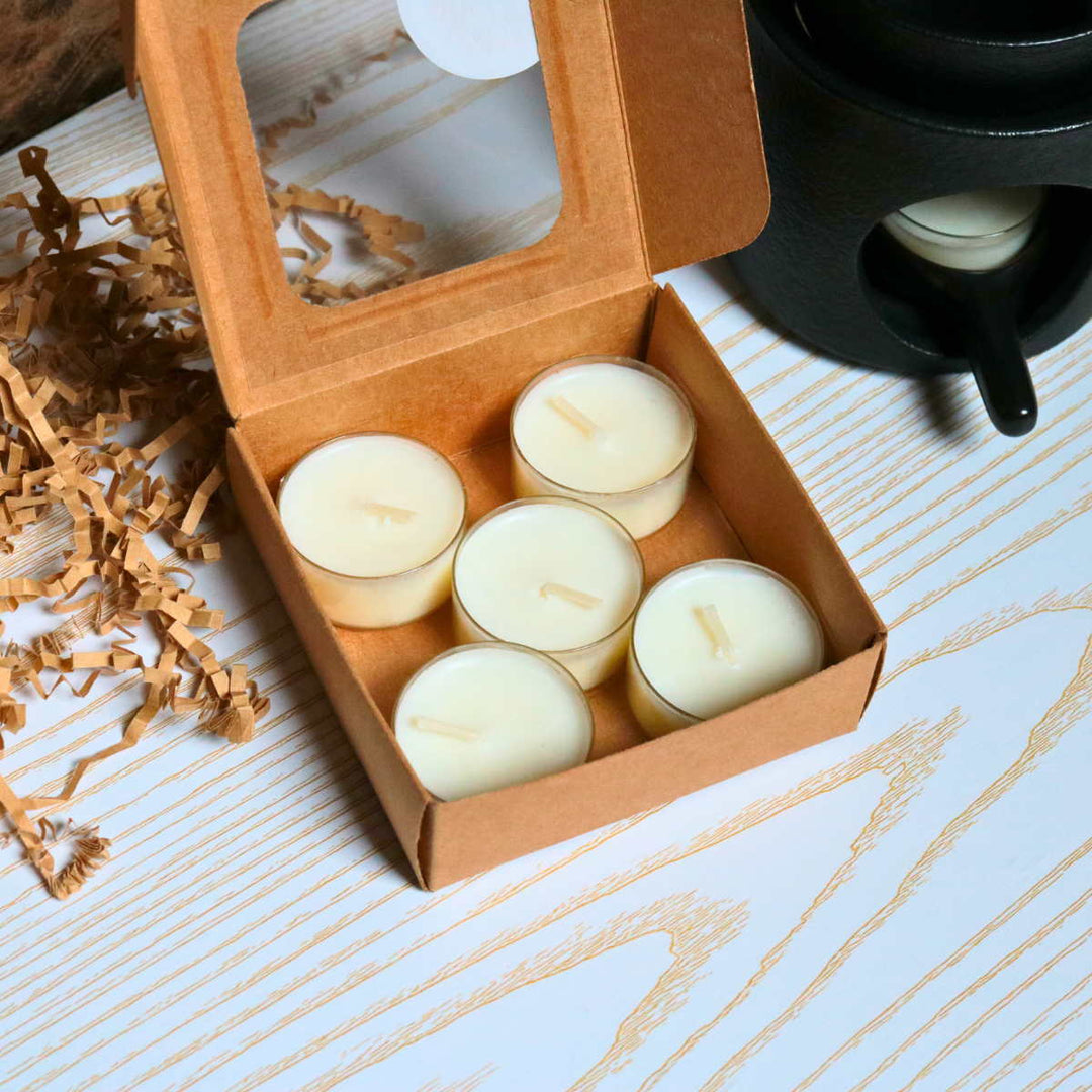 Bougies chauffe-plat naturelles non parfumées