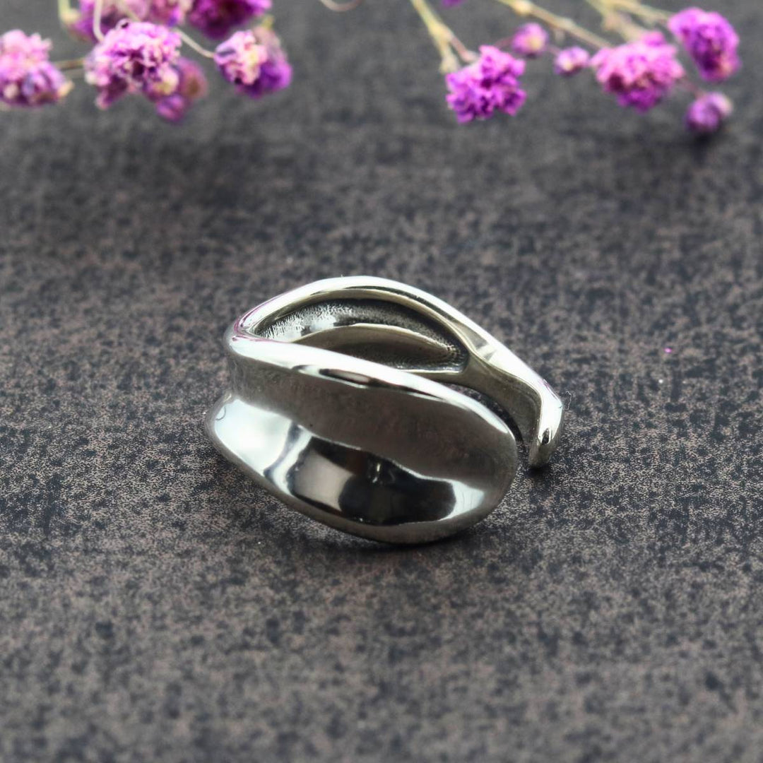 Lena Silver Ring | Adjustable