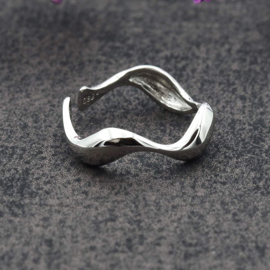 Ondine Silver Ring | Adjustable