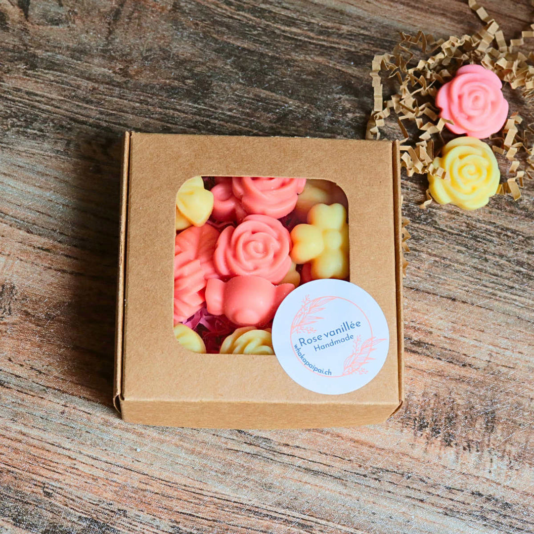 Vanille-Rose | Veganes Duftwachs