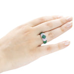 Bild in Galerie-Viewer laden, White Emerald Ring