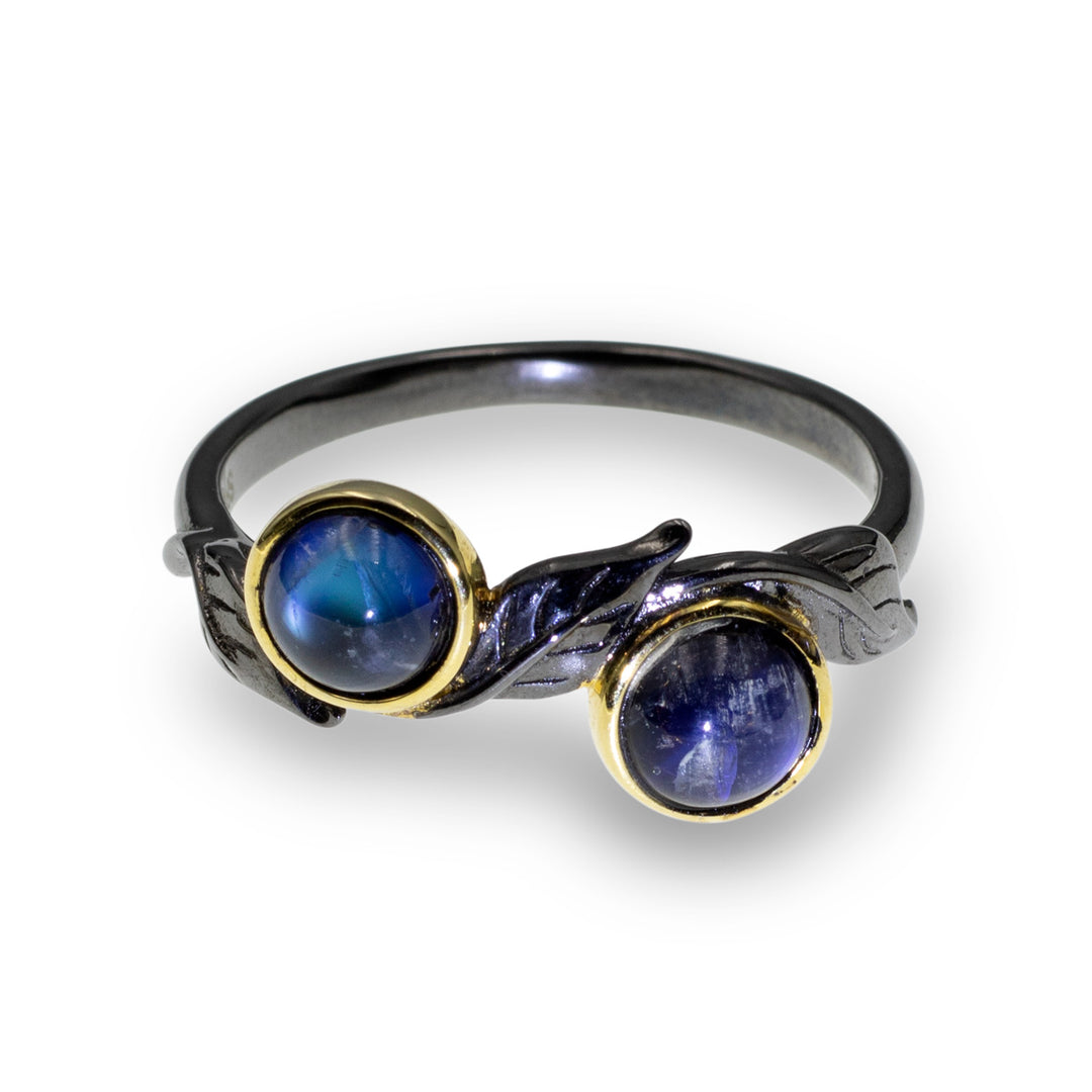 Twin Moons Ring